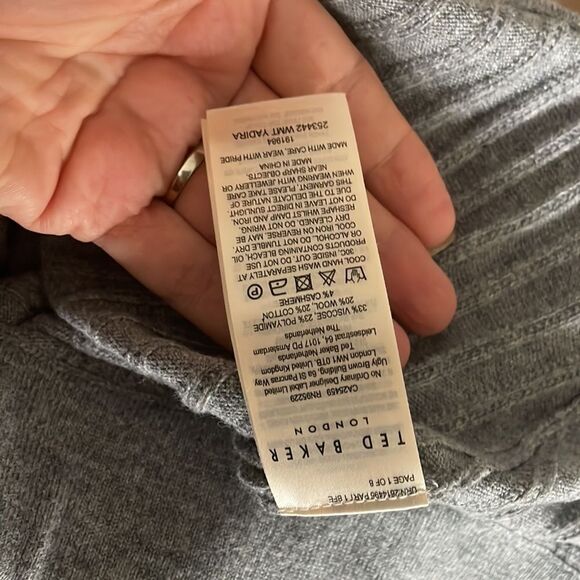 Ted baker nwot Yadira knit pants size 3 luxury  joggers - Picture 5 of 16